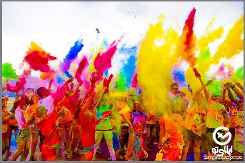 مهم ترین فستیوال های رنگ دنیا
